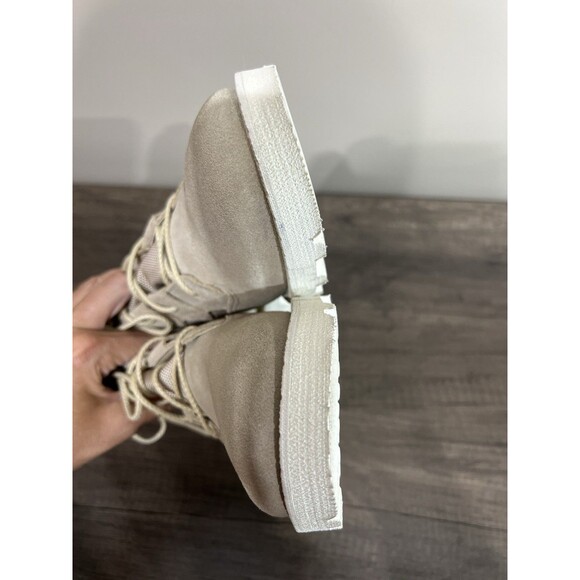 Sorel Caribou OTM Womens Boot 10 Ancient Fossil Chalk Waterproof Lace-Up Boots - Picture 10 of 15